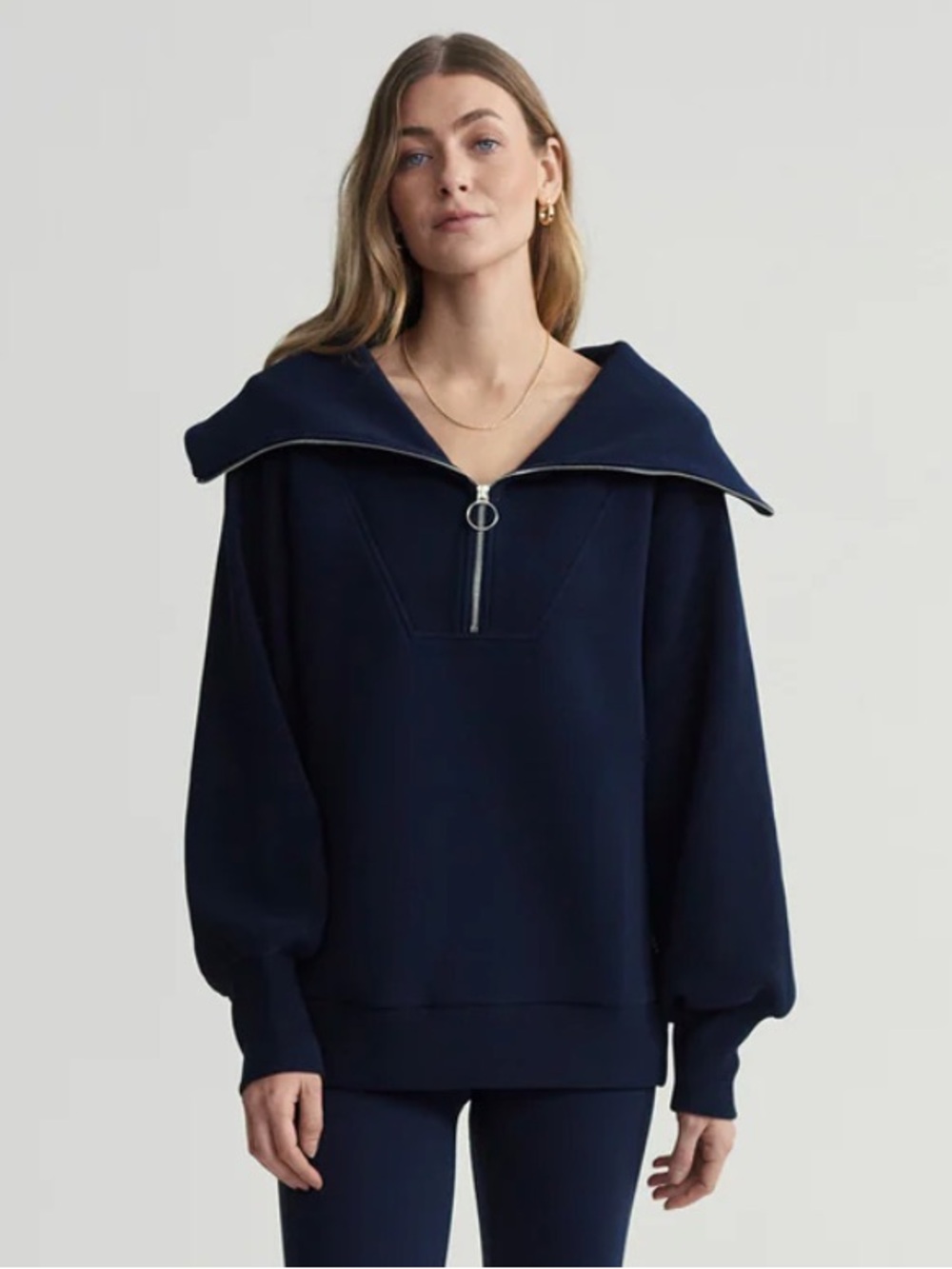 NWT VARLEY Vine Half-Zip Pullover